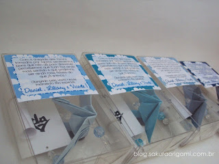 lembrancinhas de nascimento com tsuru - sakura origami atelie
