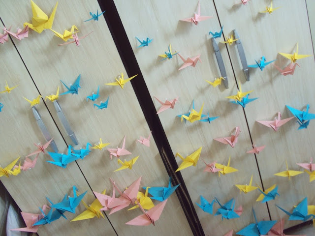 Fios de tsurus - sakura origami atelie
