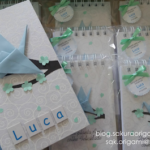 Lembrancinhas de 1 aninho: bloco e caderno