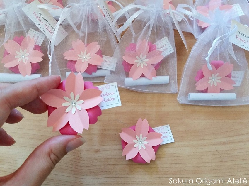 lembrancinha ima de sakura - contato sak.origami@gmail.com