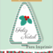 Tag Feliz Natal – árvore  para imprimir